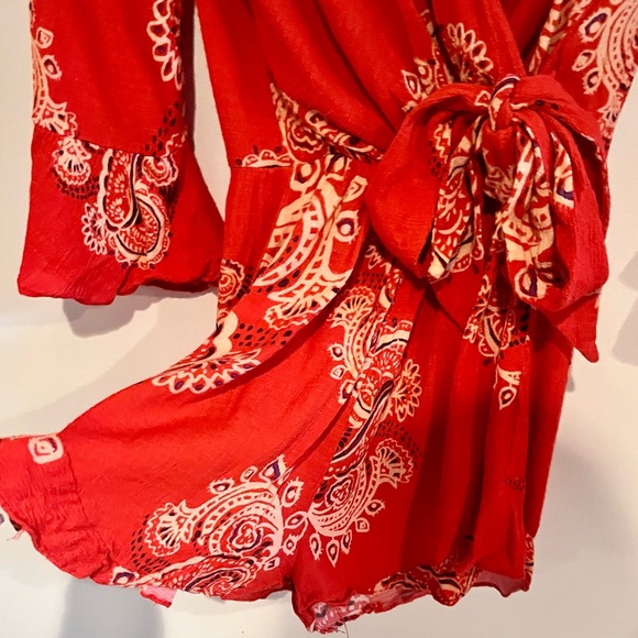 Free People “All the Right Ruffles” Romper - Picture 3 of 6